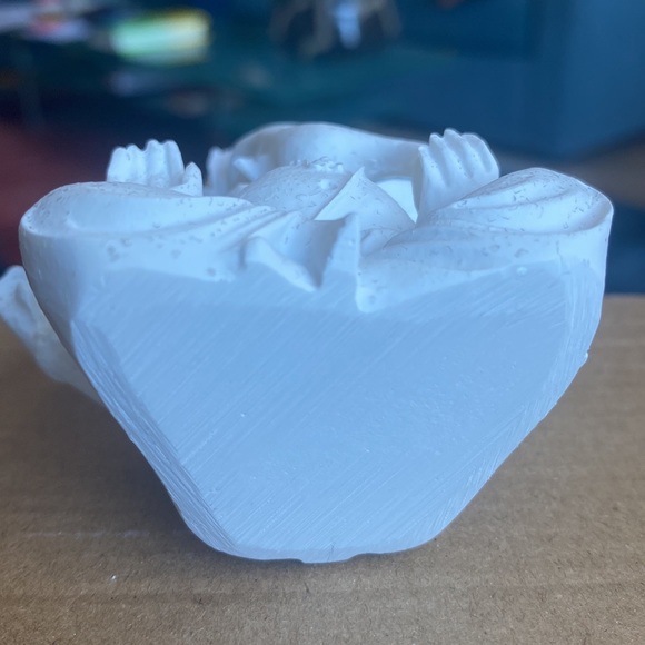 FOUR ARMED SEATED GANESH SCULPTURE - Picture 8 of 8